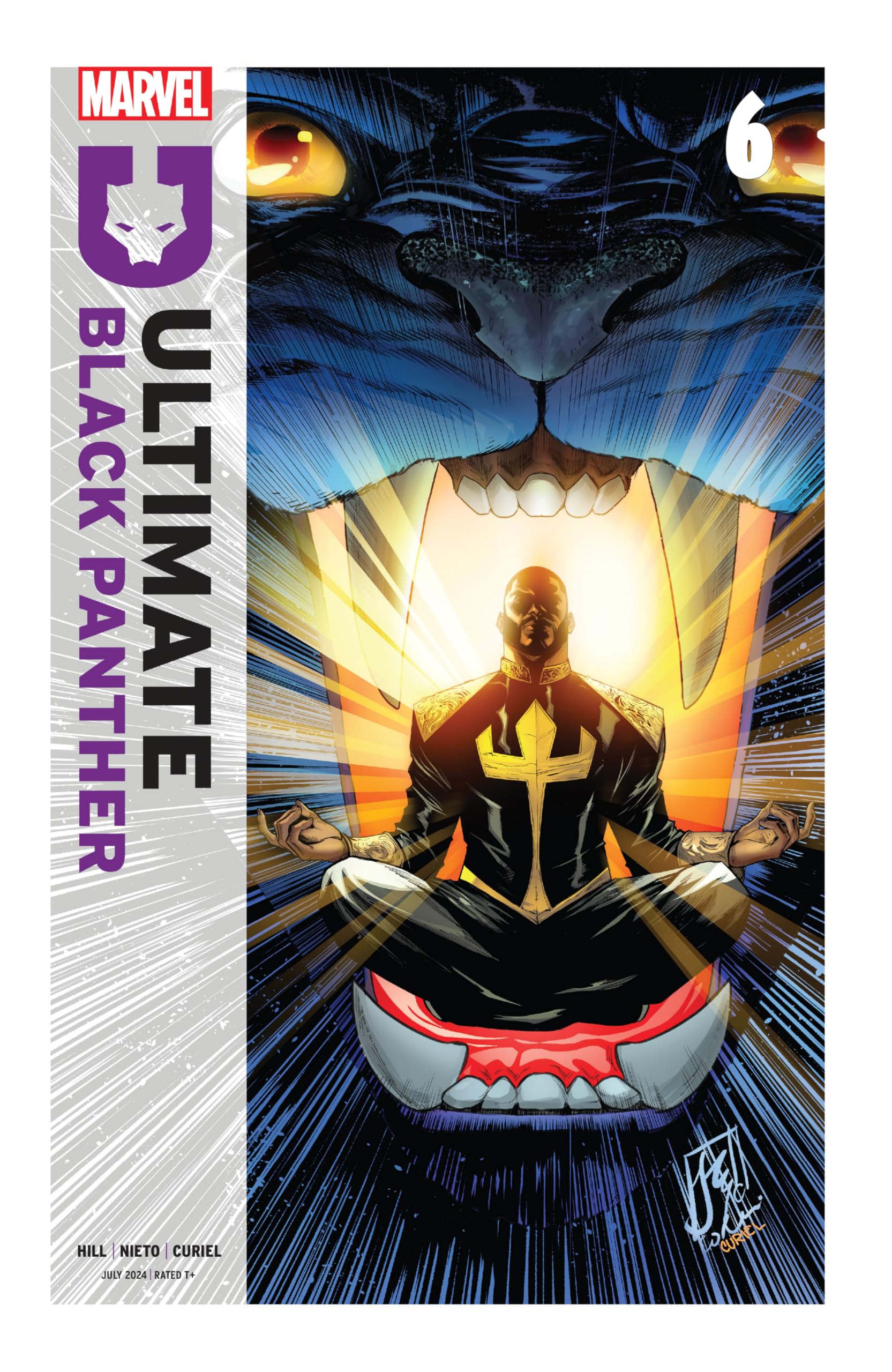 Cover ULTIMATE BLACK PANTHER #6.